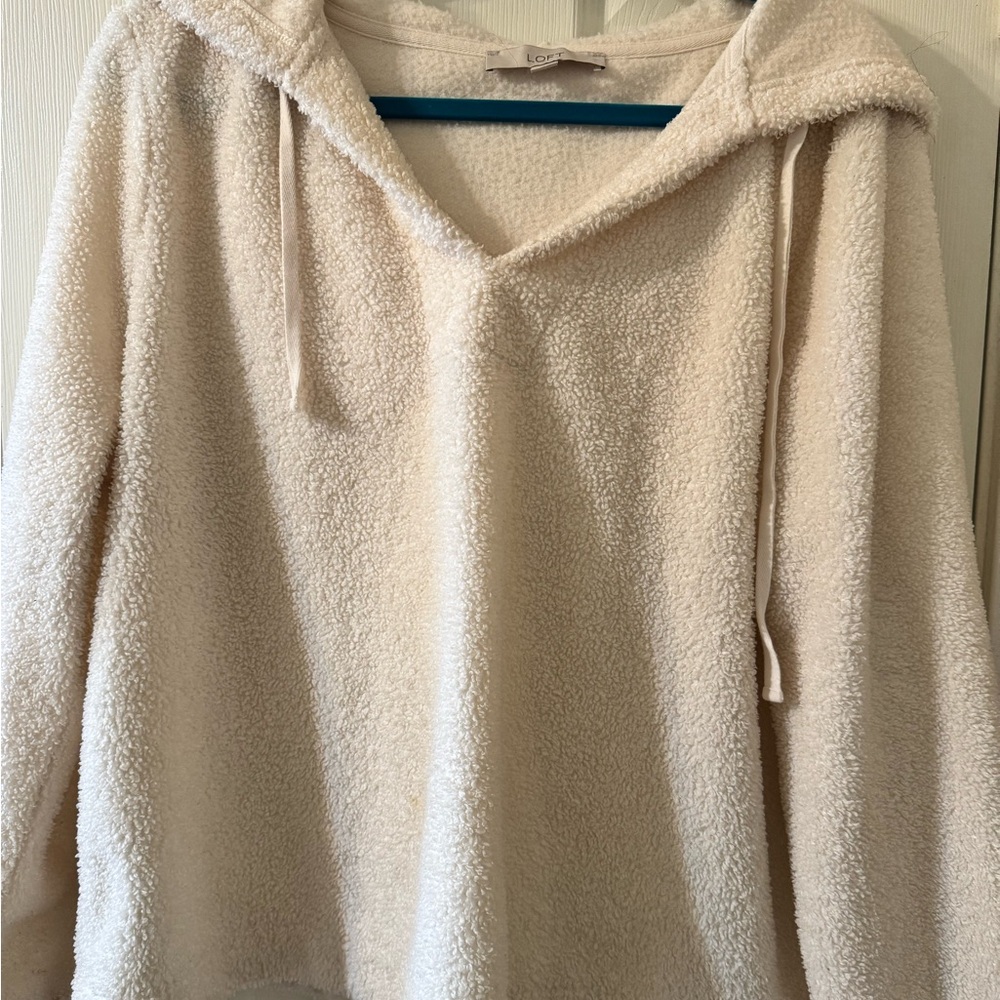 LOFT Women's Sherpa Hoodie